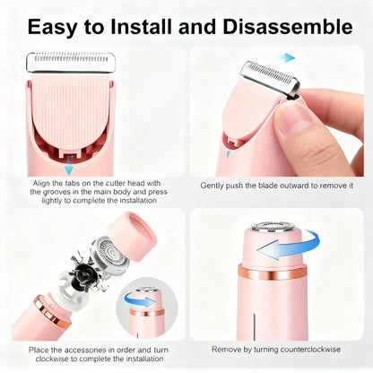 The Viral 2 in 1 Dual Head Shaver