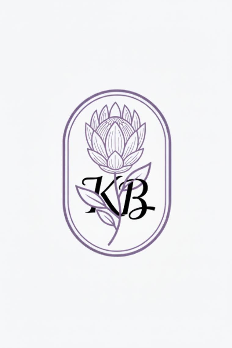 Protea logo with KB letters only